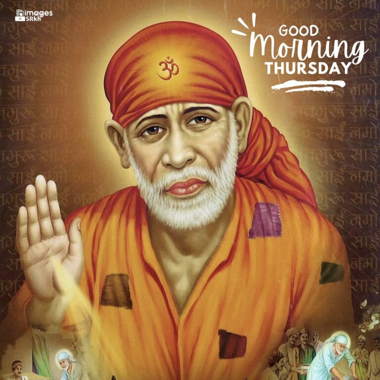 Thursday Shirdi Sai Baba Good Morning Images full HD free download.