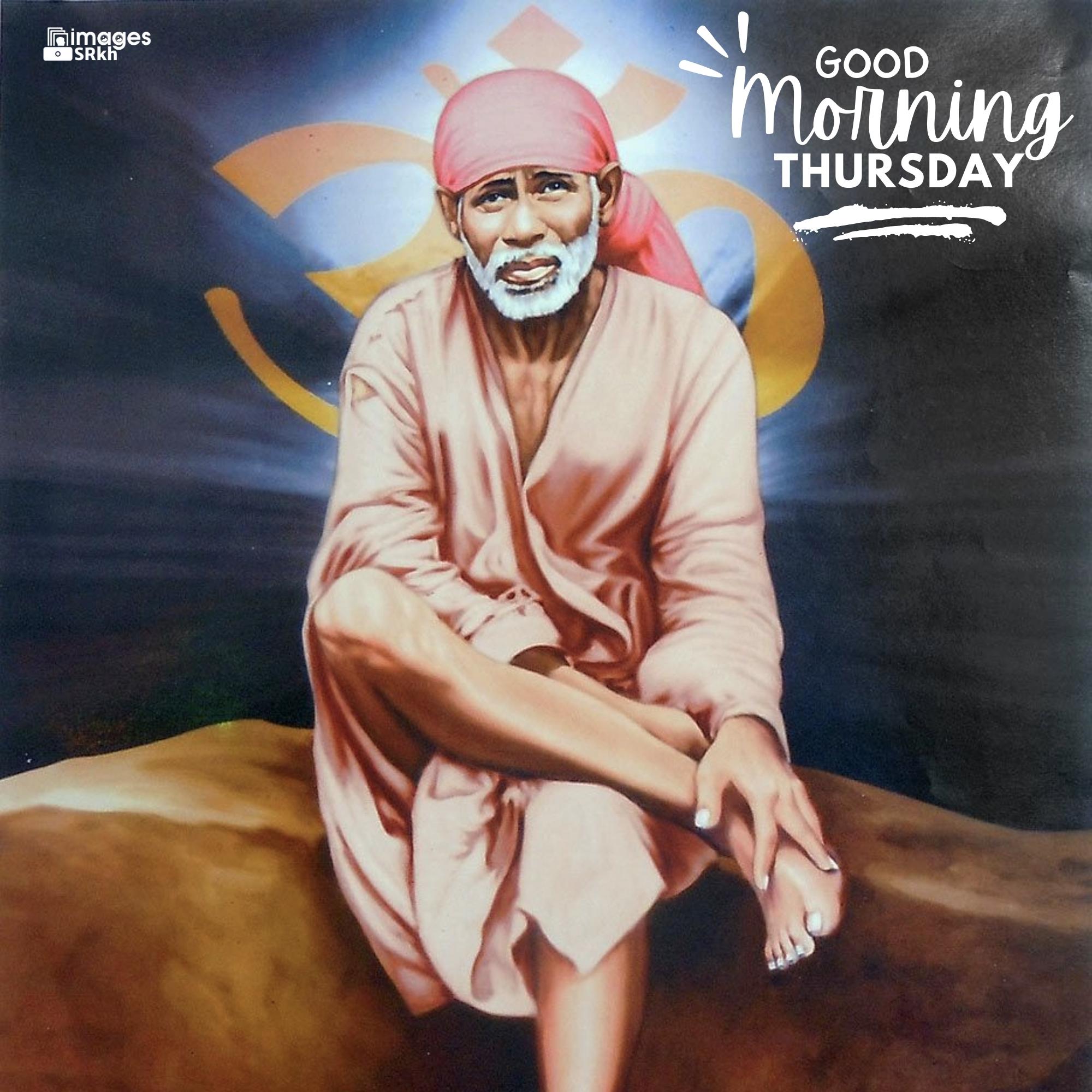 Thursday Shirdi Sai Baba Good Morning Images premium
