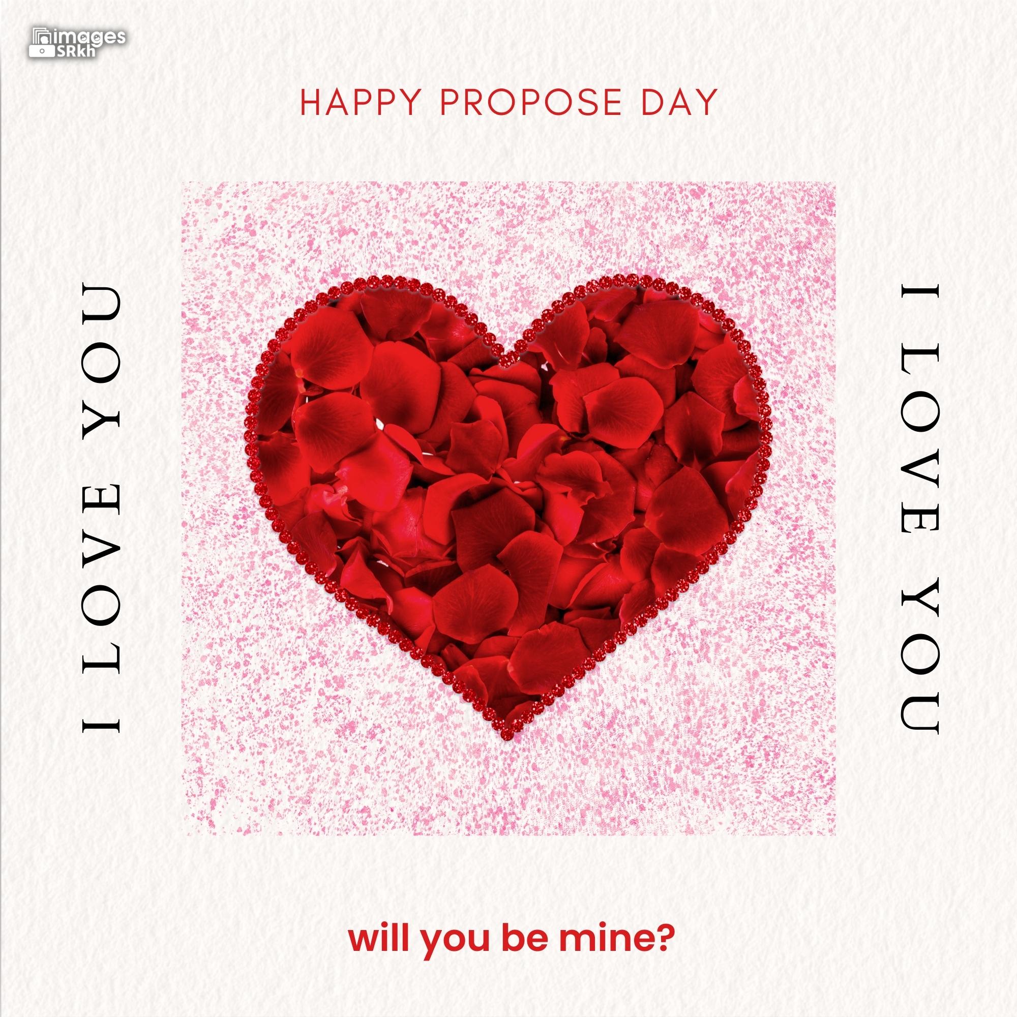 Happy Propose Day Images | 430 | I love you will you be mine