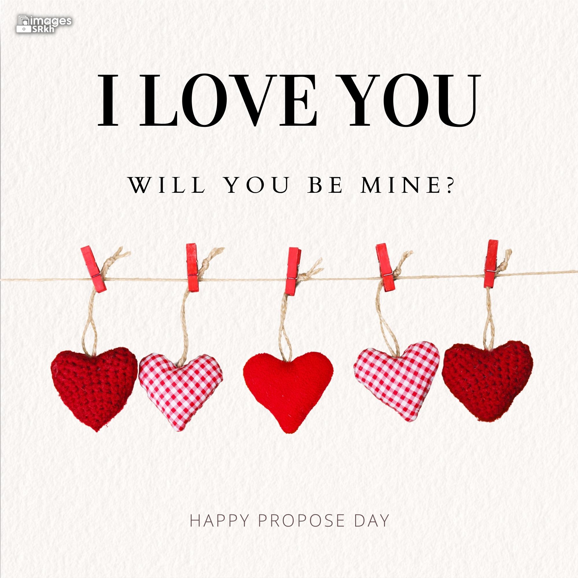 Happy Propose Day Images | 436 | I love you will you be mine