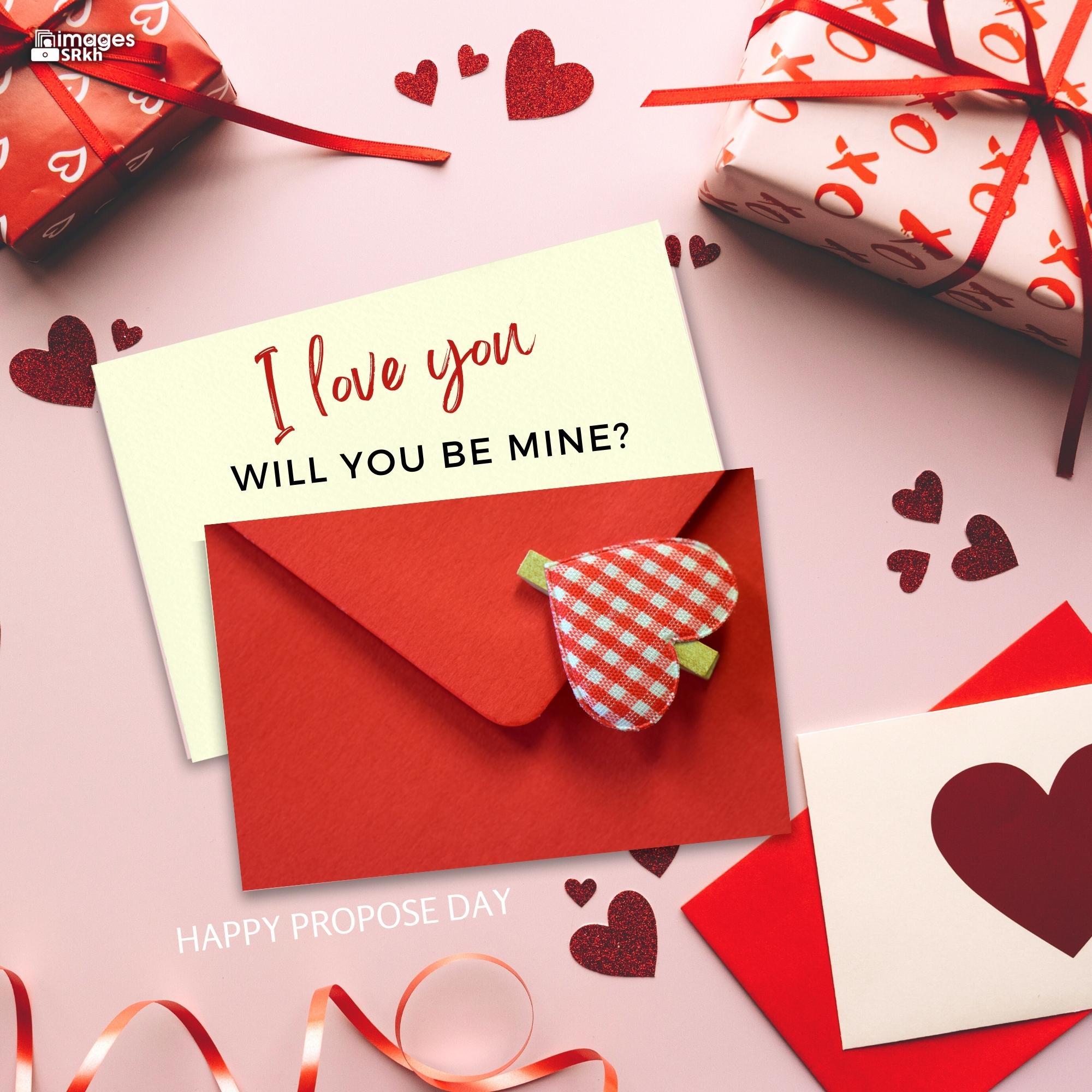 Happy Propose Day Images | 447 | I love you will you be mine