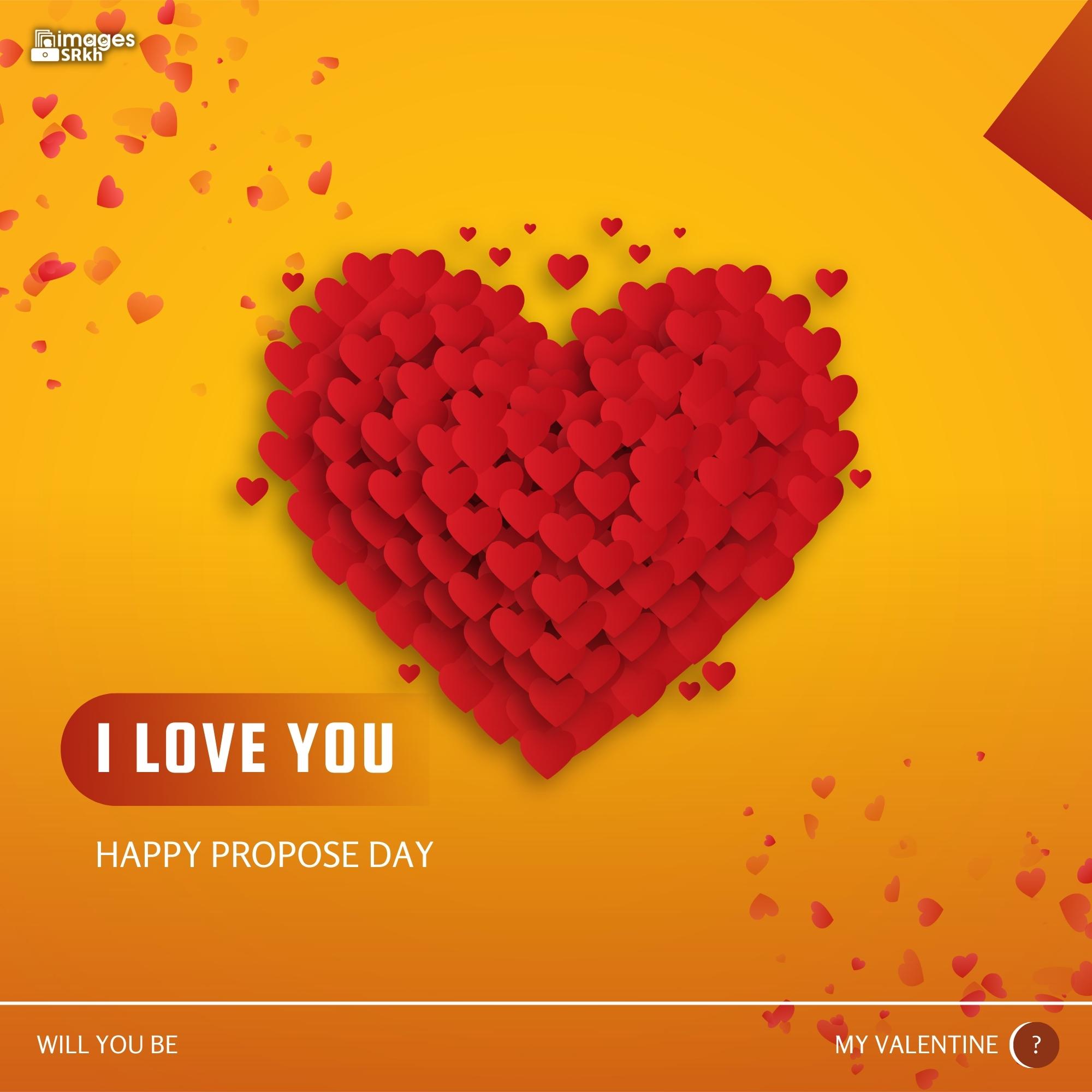 Happy Propose Day Images | 448 | I love you will you be my valentine